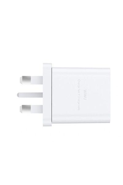 WIWU Essen GaN Fast Charger Combo 12W with USB-A to USB-C Cable – Wi-G023