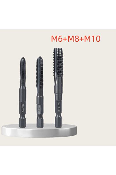 choice2 3 قطع من رؤوس مثقاب سداسية الساق ذات أخاديد مستقيمة، مناسبة لماكينات ...