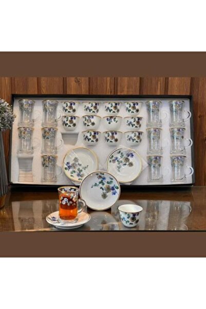 Generic Royal Porcelain Hospitality Set 36 Pieces - Classic Luxury Design