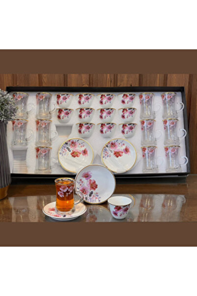 Generic Luxury Hospitality Set (36 Pieces) - Porcelain Tea Cups and Coffee Mu...