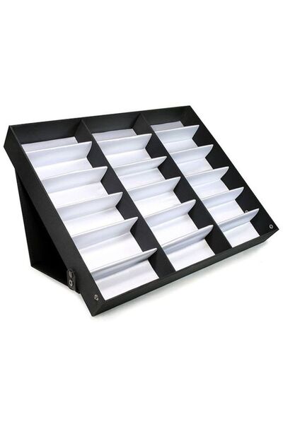 HALAMODO unisex 18-Slot Watch Organizer