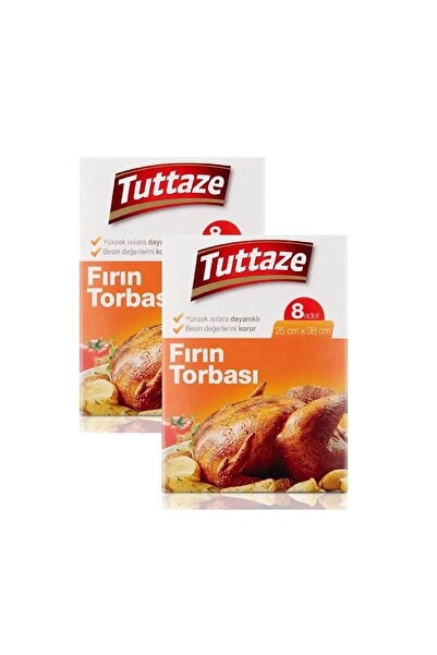 Tuttaze كيس فرن مقاوم للحريق 25 جرام 2 قطعة