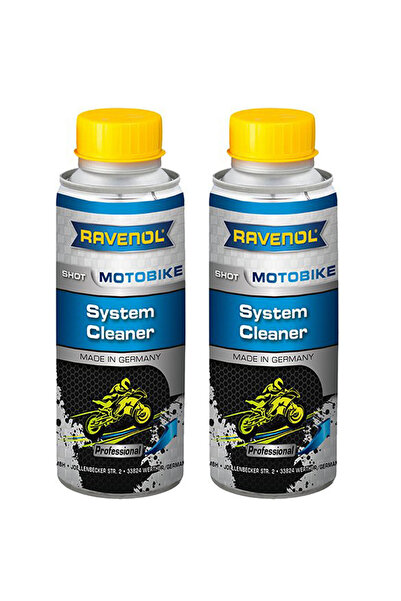 RAVENOL Pachet 2 x aditiv Motobike System Cleaner Shot 100 ml