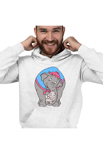 OEM Men's Hoodie Dumbo Mama Jumbo Circus Clown