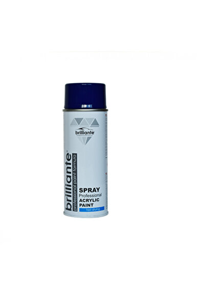 BRILLIANTE Pachet 2 x Vopsea Spray Albastru Închis Night Blue RAL 5022 400 ml
