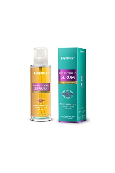 Energy Hair Serum with Argan Oil for Hair Growth. Size: 60 ml