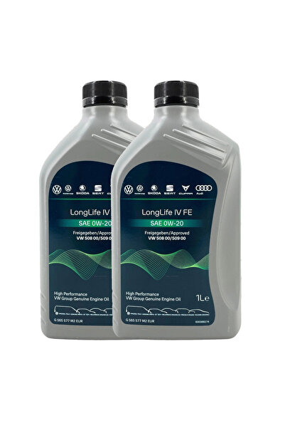 VW 2-литрова опаковка масло LongLife IV FE 0W20 - Norm 508 00 / 509 00