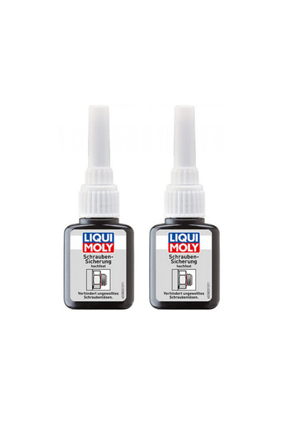 Liqui Moly Pack of 2 Screw fixing solution - high strength 10 grams