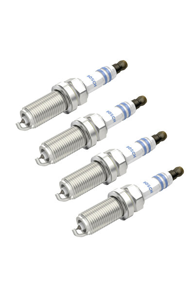 Bosch Συσκευασία 4 μπουζί M14x1.25 1.2 mm | Συμβατό με Aston Martin, Ford, Ja...