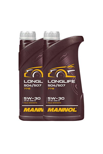 MANNOL Pachet 2 litri Ulei Longlife 504/507 5W30 - Mid SAPS (Sintetic PAO, DP...