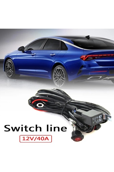 Avex Cablaj cu intrerupator, releu si siguranta pentru montarea barelor sau a...