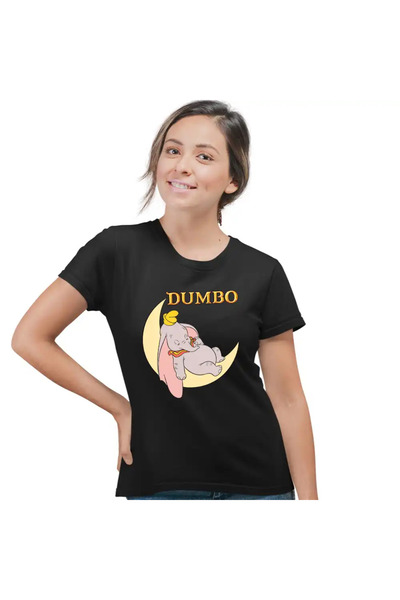 OEM Women's T-Shirt Dumbo Luna Sleep Well Elephant Circus
