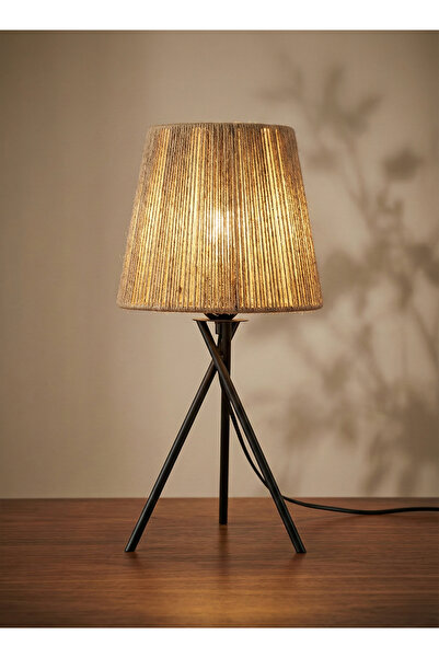 Nisf Alqamar Modern table lamp (bed lamp) - ideal for bedroom and office -
