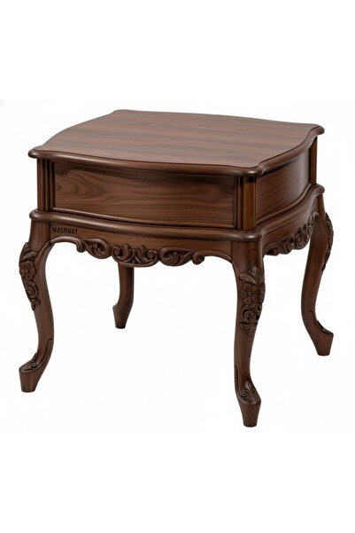 Masifart Hades Barcelona Oymalı Yan Sehpa