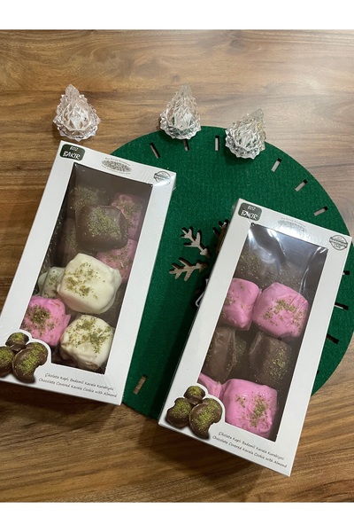 Boz Kavala Kurabiyesi Çikolata Kaplı Kavala Kurabiyesi 300gr