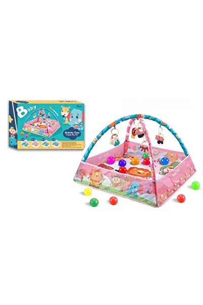 Generic Baby Play Mat with Arches and Hanging Toys - Multi-functional (3 in 1)