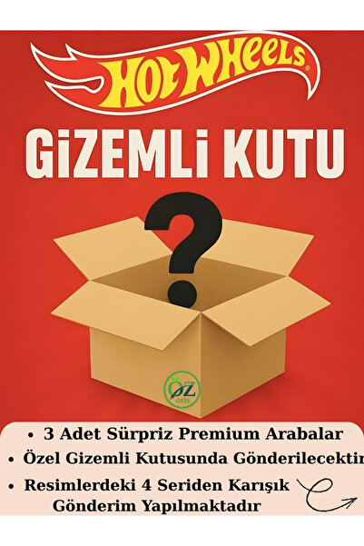 HOT WHEELS Sürpriz Paket 3'lü Premıum Seti - Fast And Furious ve Boulevard Se...