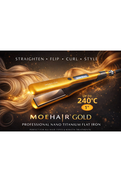 MoeHair Professional Hair Straightener 1"