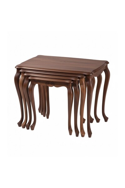 Masifart Ases Avangart 4 Lü Oymalı Zigon Sehpa