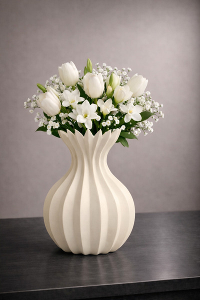 Limon 3D Desing مزهرية ديكور عصرية – تصميم خاص، إكسسوار منزلي لغرفة المعيشة و...