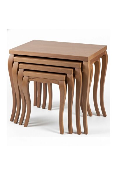 Masifart Navis Kayın Avangart Zigon Sehpa