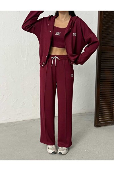 EFES TİCARET Women's Bottom-Top-Triple Set