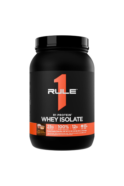 Rule 1 Protein Whey Isolate, Chocolate Peanut Butter, 2 LB