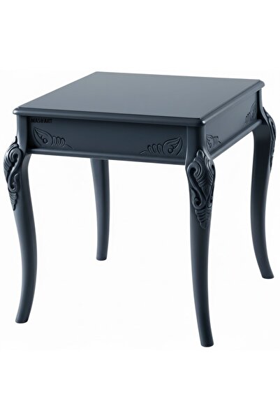 Masifart Allda İpek Oymalı Yan Sehpa