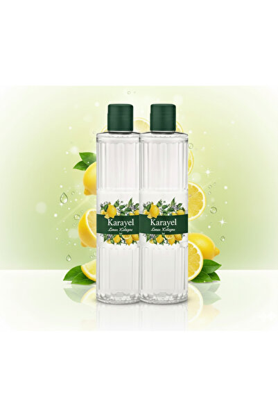 KARAYEL Limon Kolonyası 400 ml 80 Derece 2 ADET