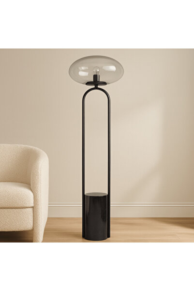 Sagebrook Home 58" SHERIDAN MARBLE BASE FLOOR LAMP