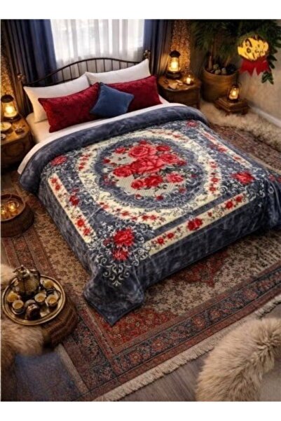 smart home بطانية شتوية ثقيلة ناعمة ودافئة - طبقتان 200×240 سم، 8 كجم