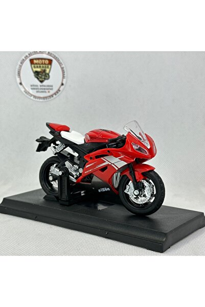 MotoGarage Yamaha R6 1:18 Diecast Model Motosiklet – Metal Gövde, Koleksiyonluk