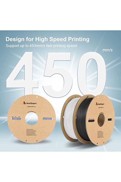 Filament NextShapes PLA 1.75mm – 1kg - Siyah