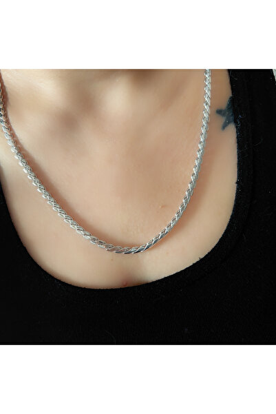 ACAR TAKI Xuping S Necklace 50Cm-Silver Color Acr8918