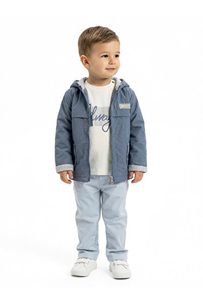 Hype Set 3 piese pentru băieți (bluză și pantaloni) 1-5 ani 6226