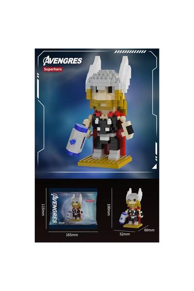 LEON TOYS bricks avengres süper kahraman thor
