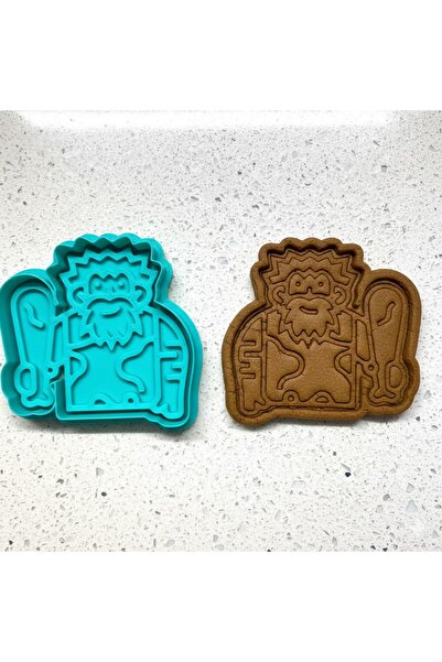 Craftelle Primitive Man and His Stick Figured Cookie Mold |   Prehistoric Sta...