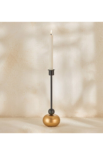 Generic Celestial Layali Noor Decorative Taper Candleholder - 7.5 x 7.5 x 24 cm