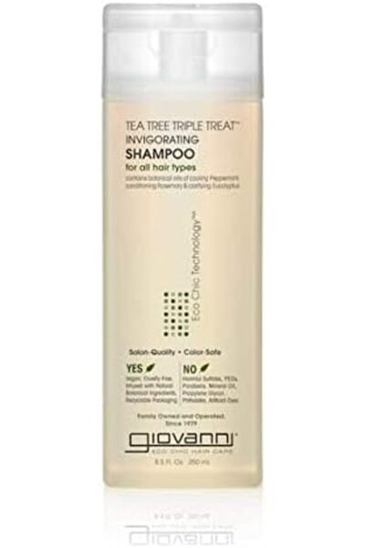 Giovanni Triple Invigorating Tea Tree Shampoo - 8.5 oz