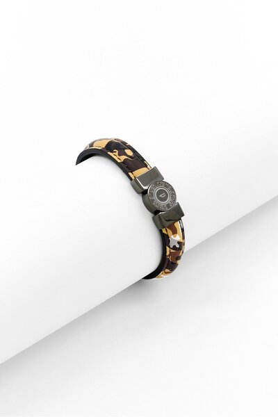 Police Men Printed Shooter Gun Bracelet