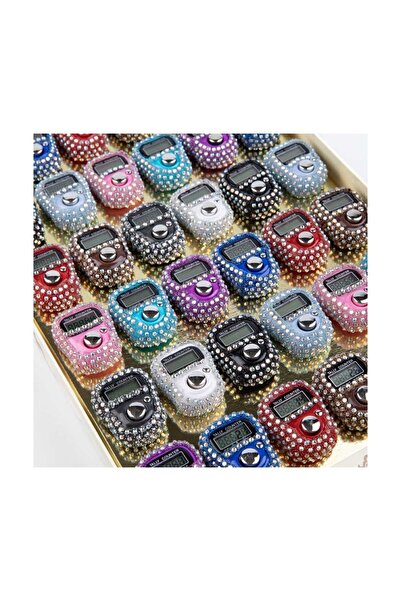 BERAT زكرماتيك بحجر الكريستال الرقمي - 8 قطع - هدية الحج والعمرة - سبحة التسب...