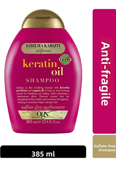 OGX Anti-breakage keratin oil shampoo 385ml