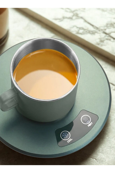 Generic Smart Hot & Cold Drink Coaster – Instant Heating & Cooling with One T...