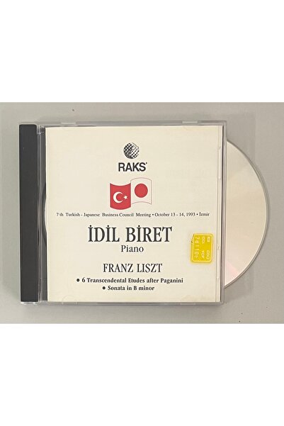Raks İdil Biret Piano Franz Liszt Cd