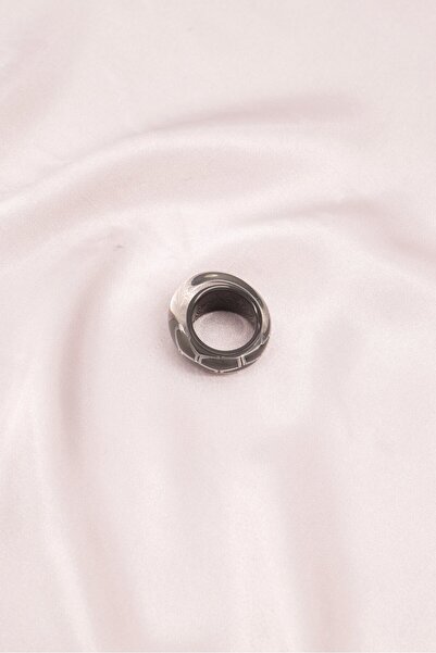 Calvin Klein Women Abstract Ring, Black