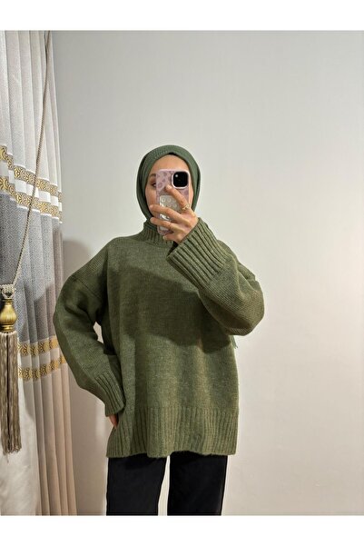 Mixray Geniş Kollu Triko Kazak