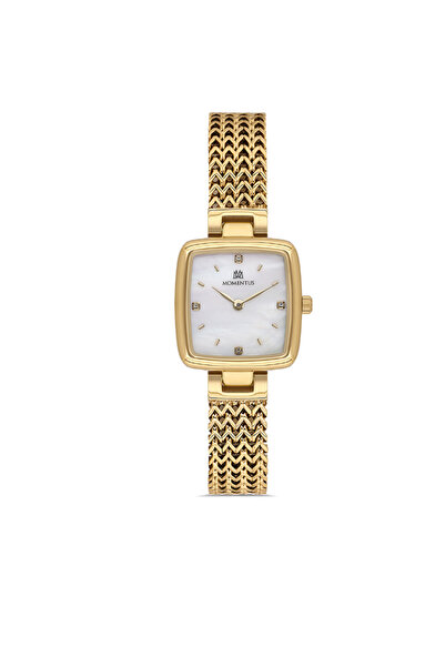 Momentus Kare İçi Taşlı Kadın Kol Saati SS397G 09SG