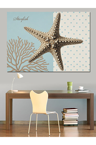 Artmeg Pânză decorativă Sea Star Beach Air - Masă din lemn MDF