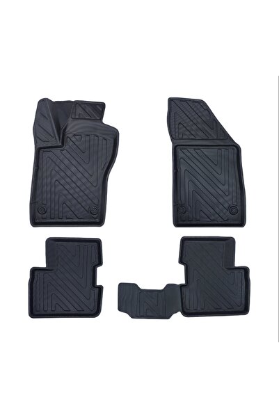 lina oto aksesuar 2015+ egea sedanlar için 4D araca özel premium paspas