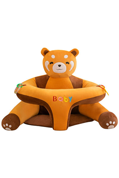 Krista Scaun înalt pentru bebeluși de pluș cu animale, cu jucării incluse, ur...